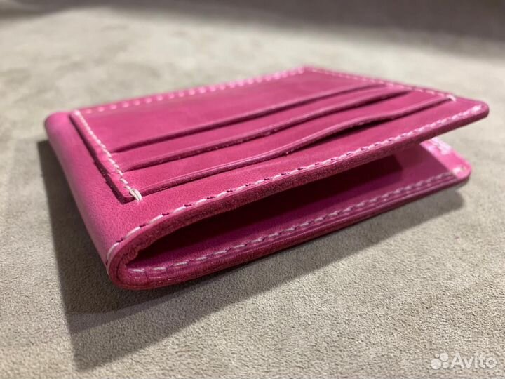 Катхолдер визитница натуральная кожа женский