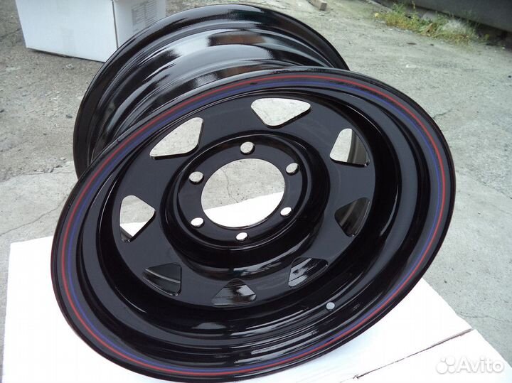 Диск R17x8 6x139.7 ET0 CB110.1 черный