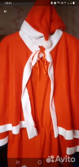 Костюм карновальный, санта клаус