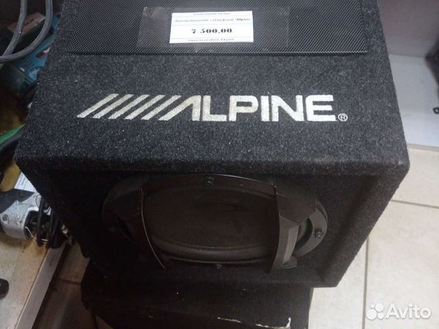 Активный сабвуфер alpine