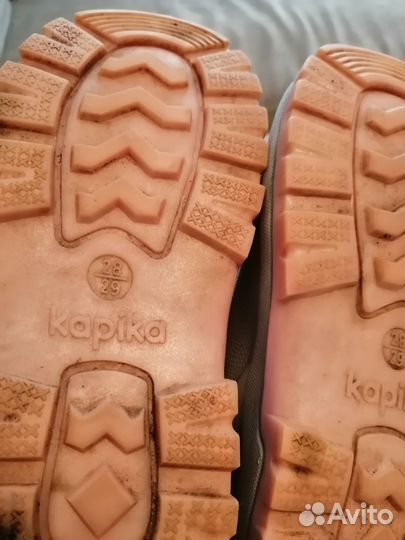 Сапоги демисезонные