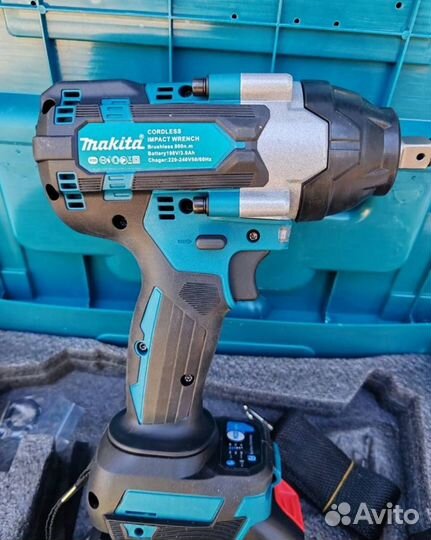 Аккумуляторный гайковерт Makita 800 н.м. (Арт.7122