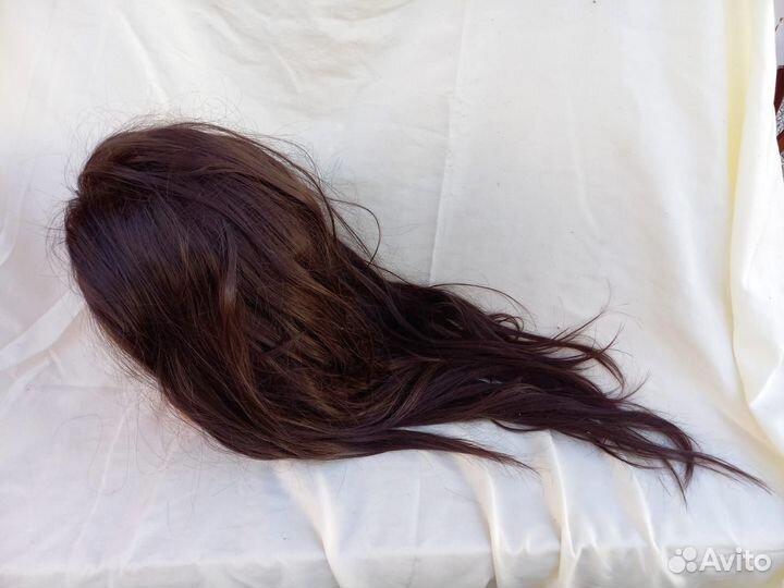 Голова манекен натуральные волосы