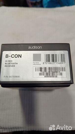 Bluetooth Receiver Hi-Res Audison B-con