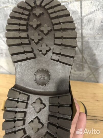 Ботинки демисезонные для мальчика29/30