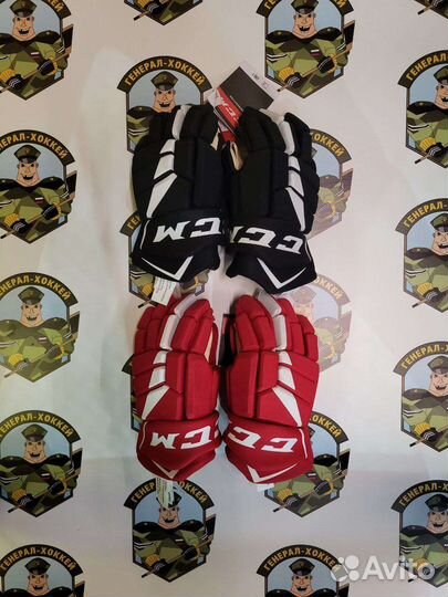 Перчатки хоккейные CCM CCM jetspeed FT475 SR 15