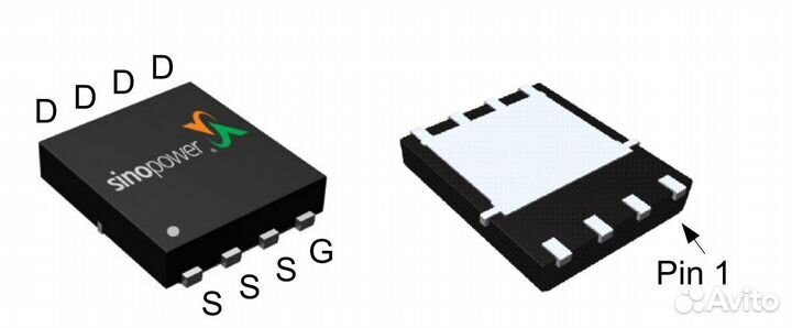 Микросхема SM4365nakp N-Channel MOSFET 30V 45A DF