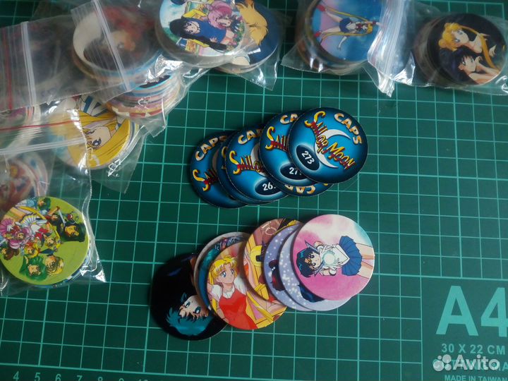 Фишки (кэпсы) Sailor moon