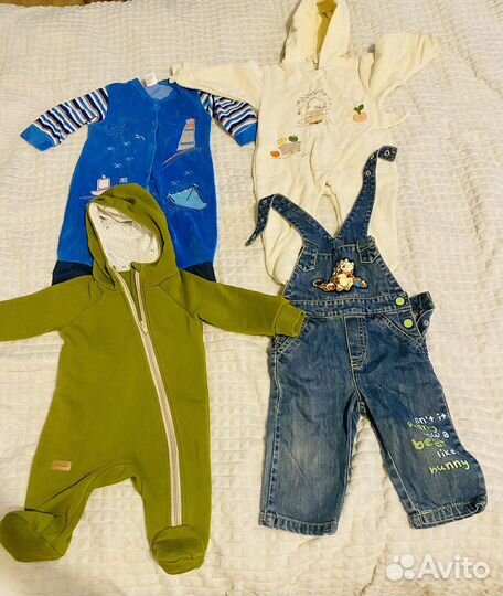 Вещи пакетом на мальчика от 3 до 6 мес