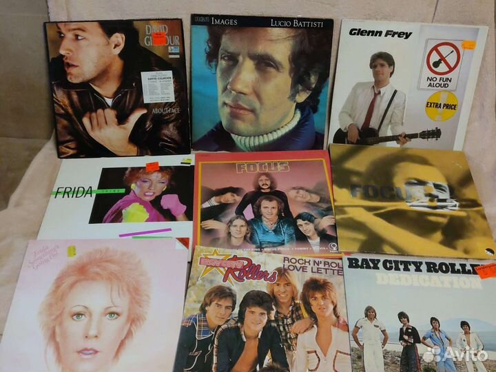 Пластинки виниловые