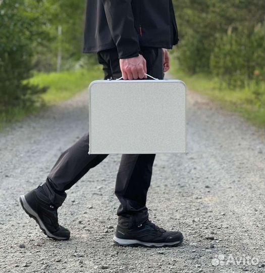 Столик складной туристический алюминевый