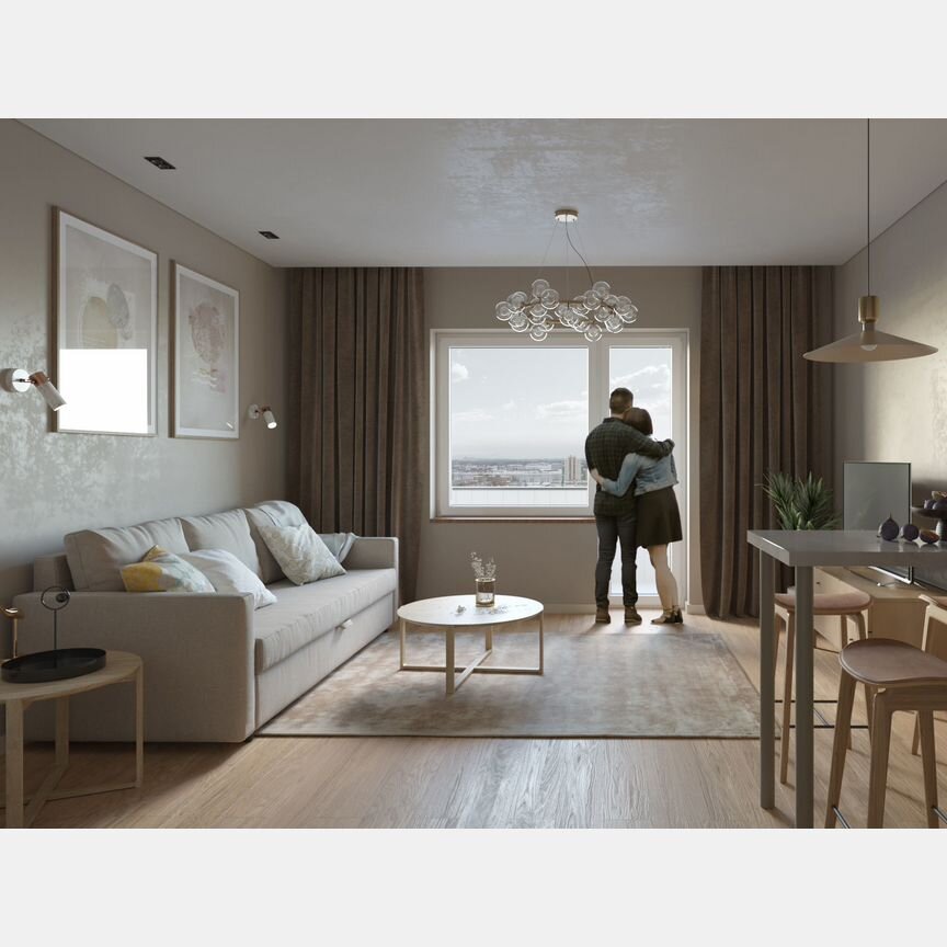2-к. квартира, 52,9 м², 16/16 эт.