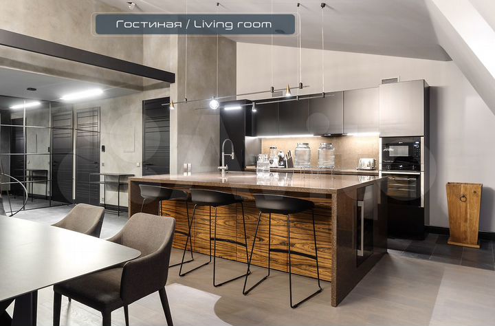 3-к. квартира, 180 м², 5/5 эт.