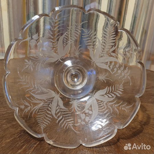 Ваза для фруктов старинная