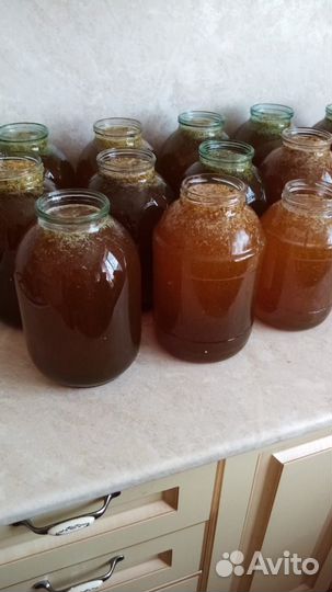 Мёд цена за 1 л(район автовокзала)