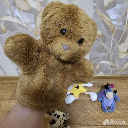 Игрушки кукольный театр. Мягкие игрушки