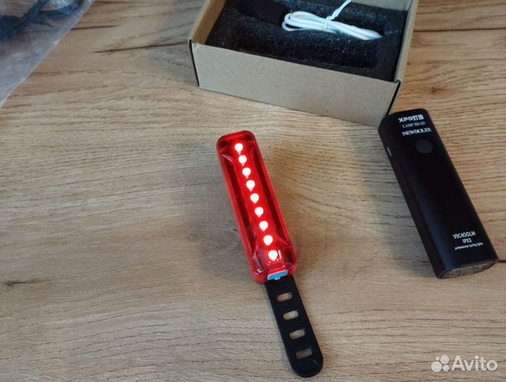 Велофонарь задний и передний Newboler