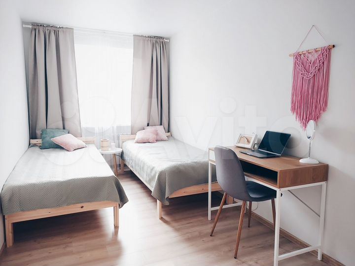 2-к. квартира, 55 м², 4/4 эт.