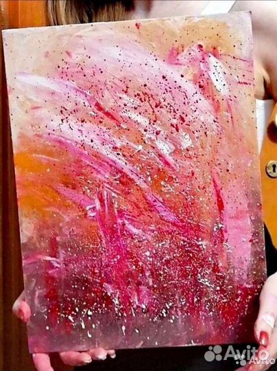 Холст на картоне