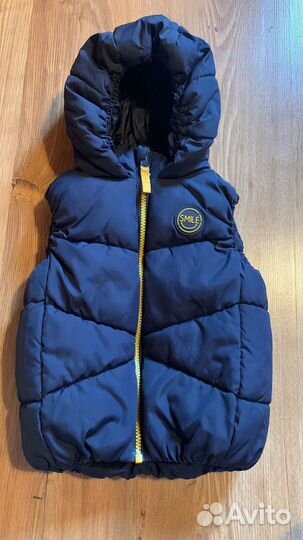 Жилет утепленный детский