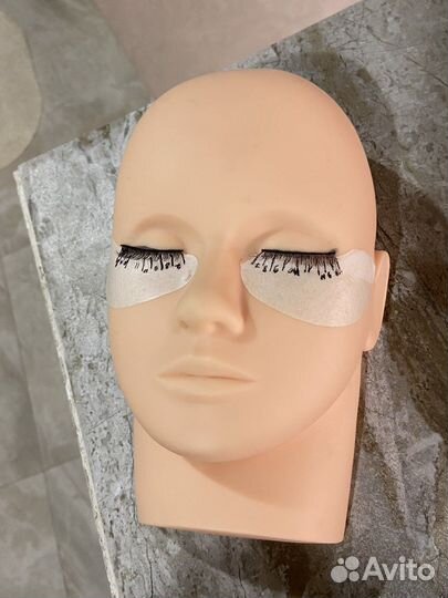 Голова манекен для наращивания ресниц