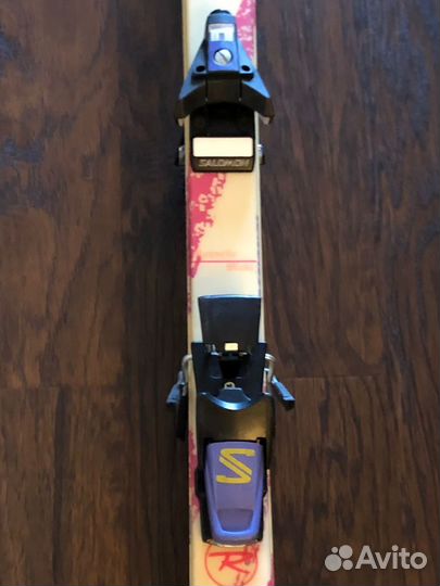 Лыжи горные rossignol +Salomon ботинки+ крепление