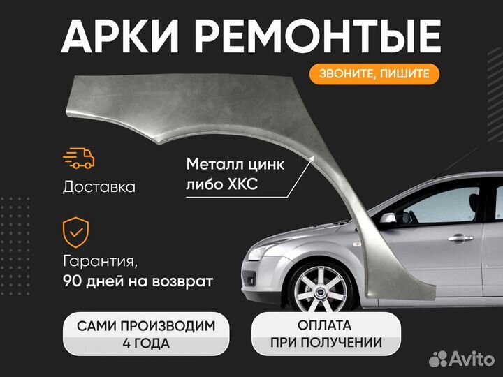 Ремонтные пороги Citroen C3 Хетчбэк 5 дверей