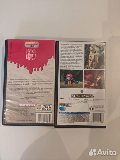 Видеокассеты VHS лицензионные на иностранном языке