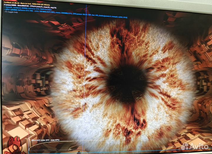 Видеокарта Asus NVidia GTX 750, 2 Гб