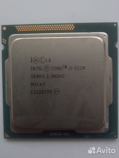 Процессор intel core i3 3220