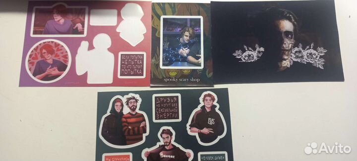 Стикеры, открытки майор гром