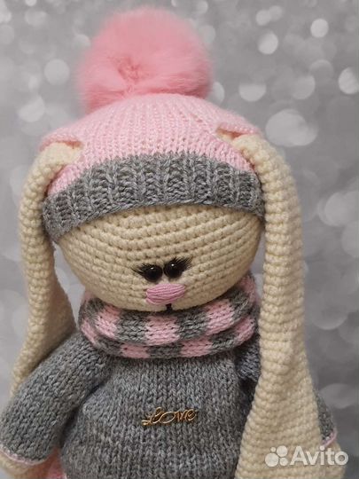 Вязаная Зайка Тильда