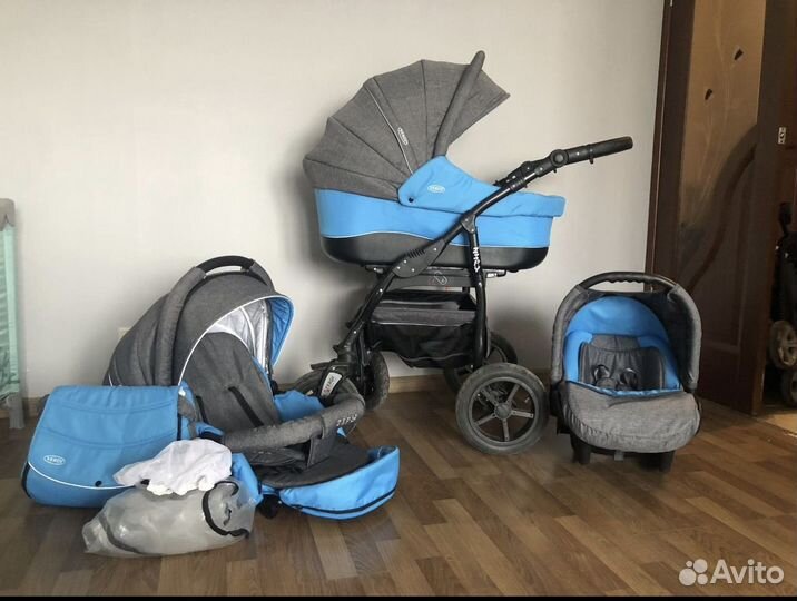 Коляска 3 в 1 verdi zipy