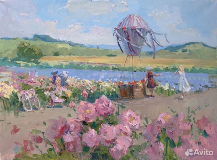 84 Розы Галафеста, кисти Анны Давыдченко