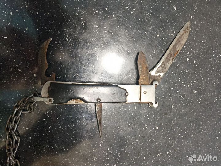 Нож охотничий складной СССР