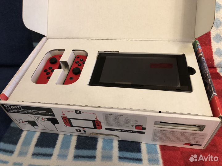 Прошитая Nintendo Switch Mario Odyssey Edit. 512Gb