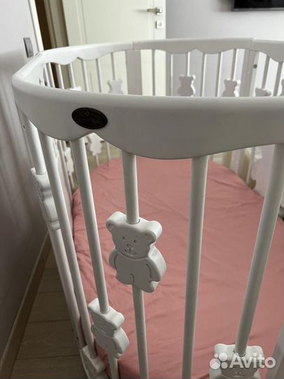 Кроватка трансформер детская 6 в 1 comfort baby