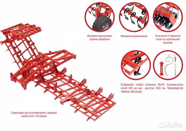 Культиватор DIAS БПК-Т, 2022