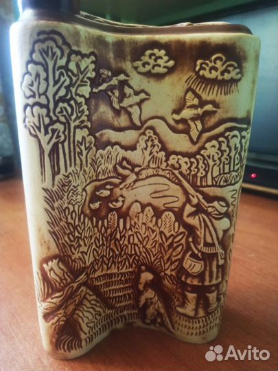 Керамическая фляжка