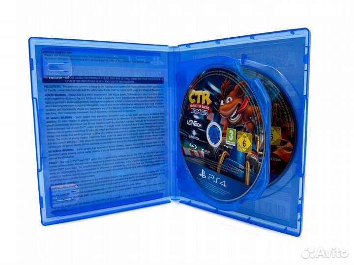 Crash Team Racing Nitro-Fueled + Spyro Reign б/у