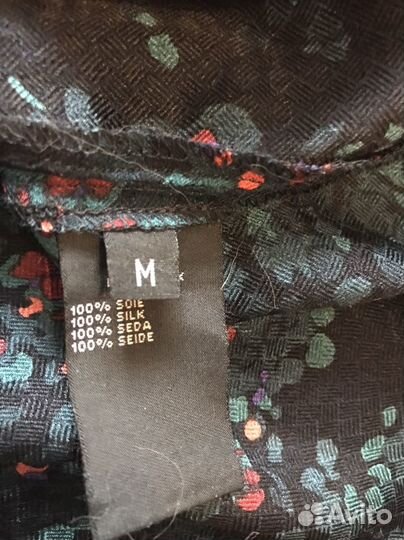 Платье шелковое