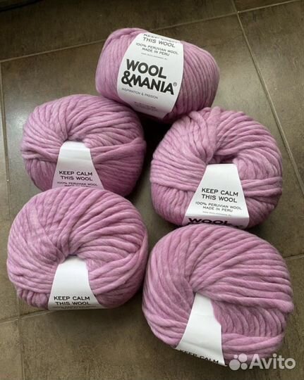 Пряжа Wool and Mania keep calm this wool