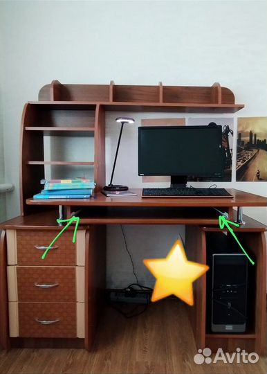 Компьютер для учёбы (+ стол в подарок)