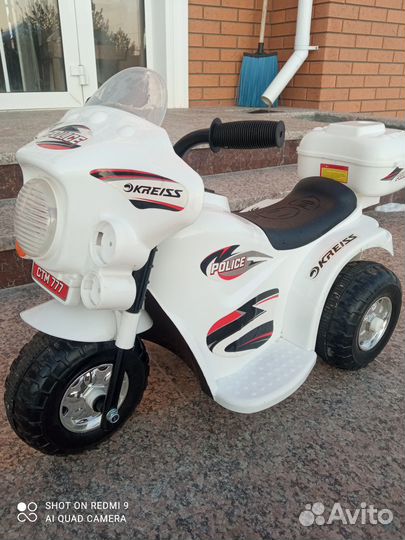 Детский электро-мотоцикл