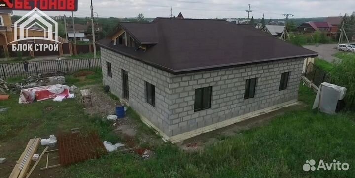 Полистиролбетон строительный блок (Теплобетон)