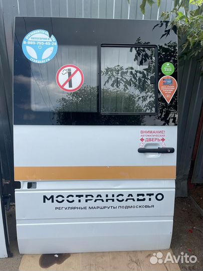 Сдвежная дверь Mercedes Benz classic 909