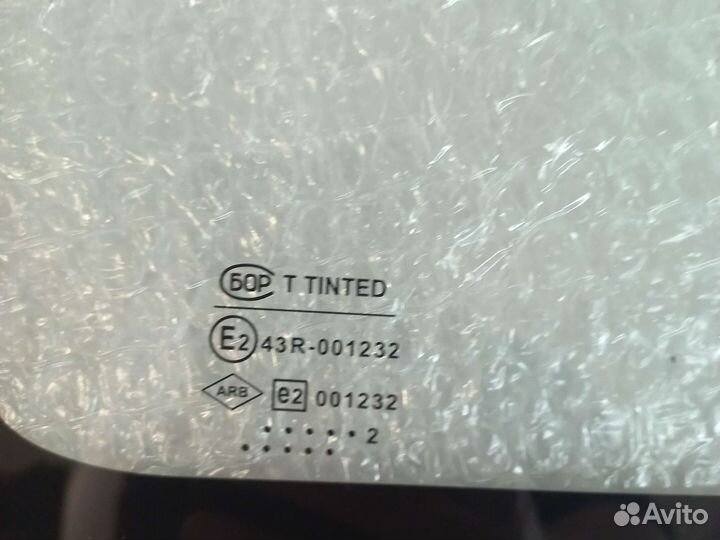 Стекло кузовное глухое левое LADA Largus Новое