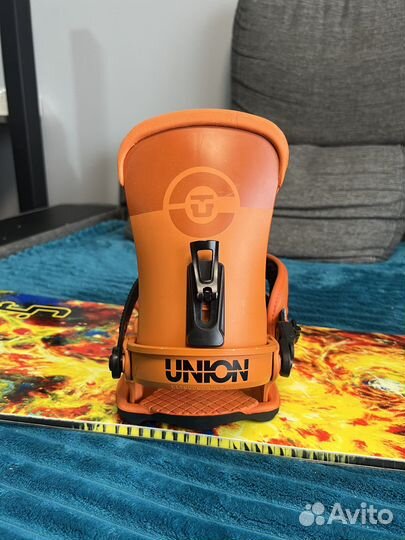 Крепления для сноуборда union contact