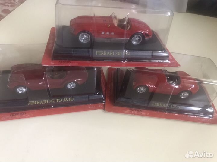 Коллекционные машинки Ferrari