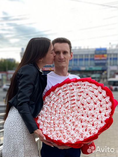 Букет гигант из рафаэлло, съедобный букет